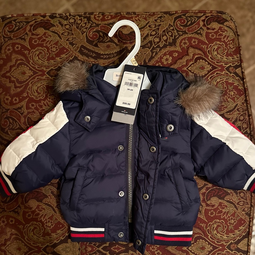 Newborn 3m-6m nwt Tommy Hilfiger jacket